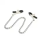 Toyz 4 Lovers - Nipple Clamps. Regulowane klamerki na sutki połączone delikatnym łańcuszkiem.