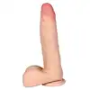 LoveClonex - Asklepios 8". Super giętkie, elastyczne dildo z najwyższej jakości cyberskóry. 23 cm dłuygości, 4,8 cm grubości. 