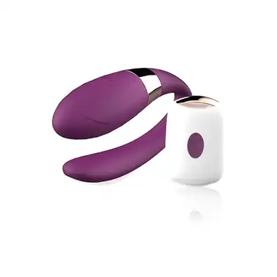 Bseries -  V-Vibe. Top Produkt! Super ekskluzywny stymulator dla par. Wibrator stymulujący łechtaczkę i punkt G. Zapewnia komfortowy i ekscytujący seks