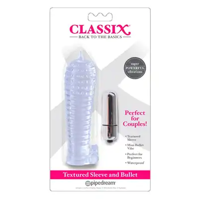 C Textured Sleeve &amp; Bullet Cle