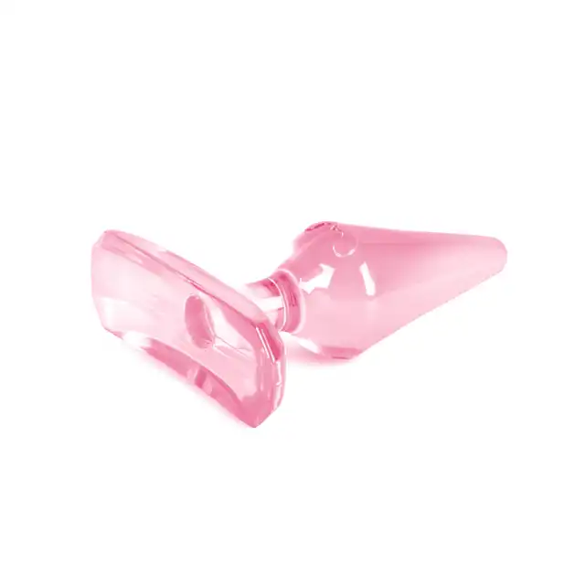 Easytoys - Assifier - Pink Mini Anal Plug. Nieduży, estetyczny, żelowy korek analny.  6cm. Bestselller.