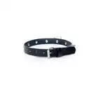 Fetish Boss Series - Collar with studs 2 cm. Regulowana obroża z ćwiekami. Uchwyt na smycz. 