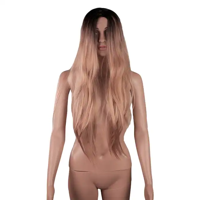 Wigs - Ombre Blond Wig. Peruka ombre blond ok. 70 cm