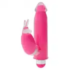 ToyJoy - Funky Bunny Vibrator. Różowy wibrator z króliczkiem. 19 cm długości i 4 cm szerokości. Silne wibracje, soft touch. 