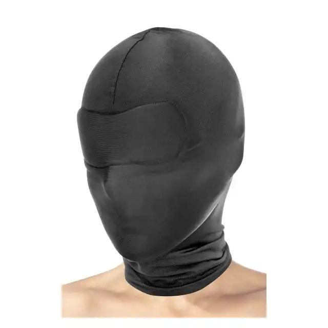 Fetish Tentation - Closed Hood. Maska kaptur na twarz. Oddychający materiał, miękki w dotyku. 