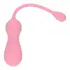 Femme Toys - Dual Joy. Wibrujące kulki gejszy. Jeszcze większa przyjemność, zasilanie USB. Aksamitna powierzchnia. 