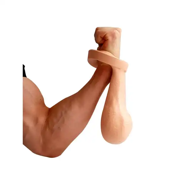Hung'r - XL Balls - Ultra ciężki pierścień na penisa cielisty. Mega Sale!