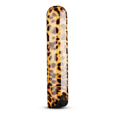 Panthra - Nayo Bullet Vibrator. Niesamowity, wodoodporny mini wibrator w zwierzęcym wzorze. Designerska torebka w zestawie!