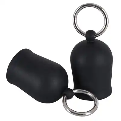 Black Velvets - Nipple Sucker. Czarne przyssawki do sutków. Zwiększają wrażliwość, są miękkie i elastyczne. 