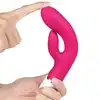 Lovetoy - Dreamer Rabbit Vibrator. Silikonowy wibrator z króliczkiem i 2 silniczkami 