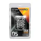 Stay Hard - Cock Sleeve No. 5. Stymulująca elastyczna nakładka na penisa z wypustkami. 