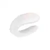 Satisfyer - Partner Vibrator White. Ultra nowoczesny biały wibrator dla par. Sterowany aplikacją. Nowość!