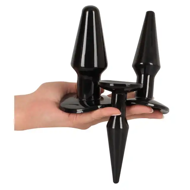 You2Toys - Anal Advanced Set. 3 rozmiary wtyczek analnych, elastyczne, giętkie. Idealne do treningu analnego. 