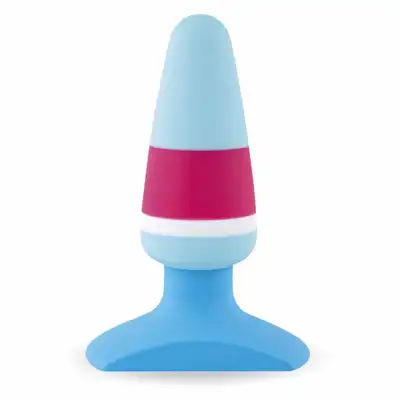 FeelzToys - Plugz Butt Plug Colors Nr. 1. Ultra miękki i przyjemny w dotyku, stymulujący plug analny. 