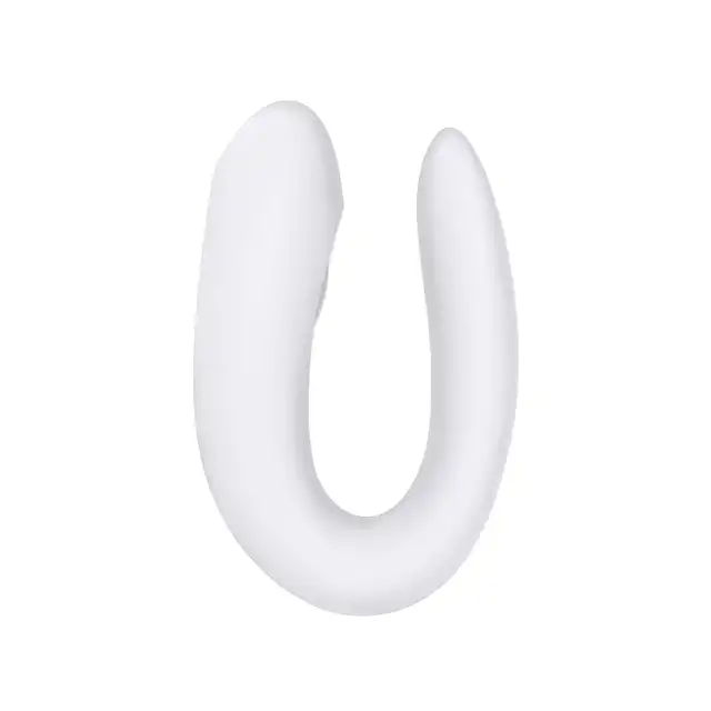 Satisfyer - Partner Vibrator White. Ultra nowoczesny biały wibrator dla par. Sterowany aplikacją. Nowość!