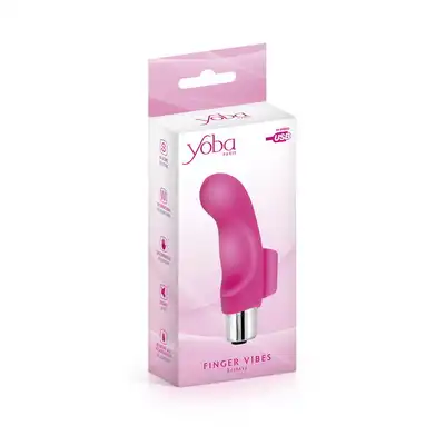 Yoba - Ecstasy Finger Vibrator. Super przyjemny w dotyku mini wibrator na paluszek. 