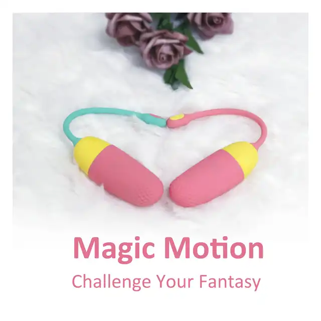 Magic Motion - Vini App Controlled Love Egg Orange. Jajeczko wibrujące sterowane aplikacją. 