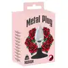 You2Toys - Metal Plug M. Średniej wielkości metalowy plug analny z silikonową podstawą. Bezpieczny, wygodny, wysokiej jakości.