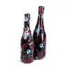 All Black - Champagne Bottle Medium. 34,5 x 9 cm. Silikonowe dildo w kształcie butelki. 