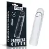LoveToy - Clear Penis Sleeve 1". Nakładka na penisa, pogrubienie, wydłużenie. Przezroczysty kolor!