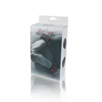 BTB FETISH WRISTS CUFFS RED