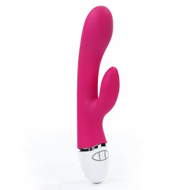 Lovetoy - Dreamer Rabbit Vibrator. Silikonowy wibrator z króliczkiem i 2 silniczkami 