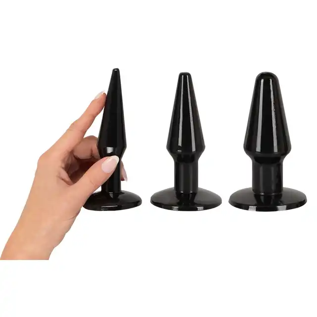 You2Toys - Anal Advanced Set. 3 rozmiary wtyczek analnych, elastyczne, giętkie. Idealne do treningu analnego. 