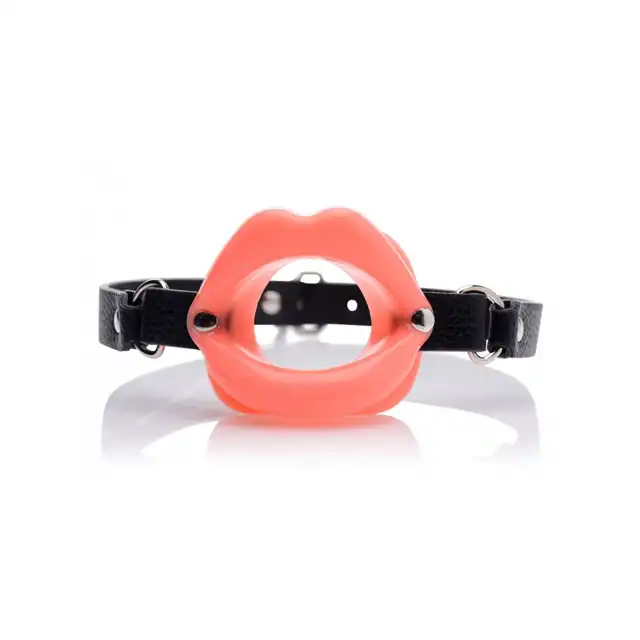 Master Series - Sissy Mouth Gag - Knebel rozwierający usta. Idealny do seksu oralnego!