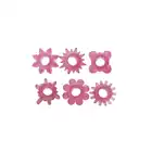 Timeless - Super Stretchy Rings 6pack. Zestaw stymulujących ringów erekcyjnych. Elastyczne, uniwersalny rozmiar, różne wypustki stymulujące. 