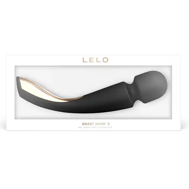 Lelo - Smart Wand 2 Massager Large Black. Wielka ekskluzywna magiczna różdżka. Produkt limitowany!