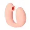 Femme Toys - Pink Wave. Elastyczny stymulator łechtaczki i wibrator. Idealny dla niej oraz dla par. 