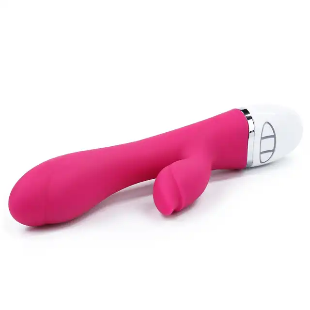 LoveToy - Rabbit Vibrator. Super gładki wibrator z króliczkiem, wodoodporny, 2 silniczki i 7 trybów wibracji! 20,5 cm długości. 