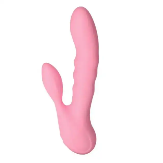 Femme Toys - Endless Moment. Aksamitnie gładki, cichy i silny wibrator z króliczkiem o perfekcyjnym profilu by stymulować punkt G. 