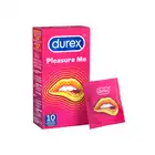 Durex - Pleasure Me - prążkowane prezerwatywy z wypustkami 10 sztuk