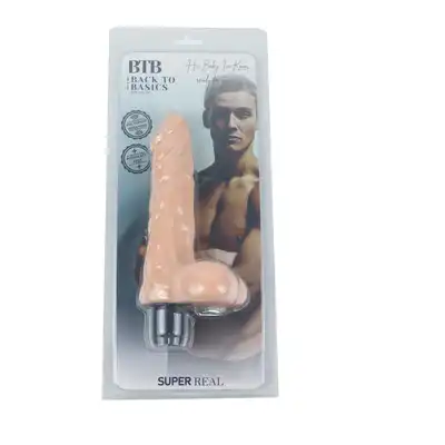 BTB REALISTIC VIBRATOR KONOR FLESH
