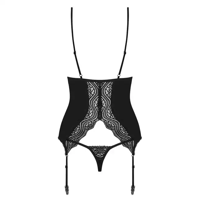 Obsessive - Diyosa gorset i stringi. Rozmiar S/M. 