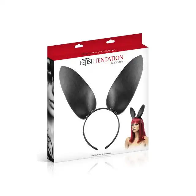 Fetish Tentation - Bunny Headband. Opaska na głowę - królicze uszy. Bestseller!