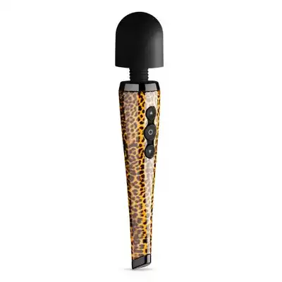 Panthra - Shaka Wand Vibrator. Panterkowa magiczna różdżka. Nowa luksusowa kolekcja! Designerska torebka w zestawie!