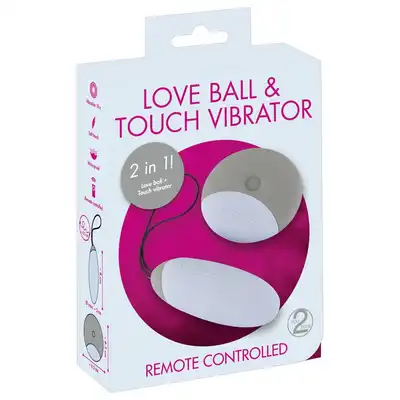 RC Love Ball &amp; Touch Vibrator