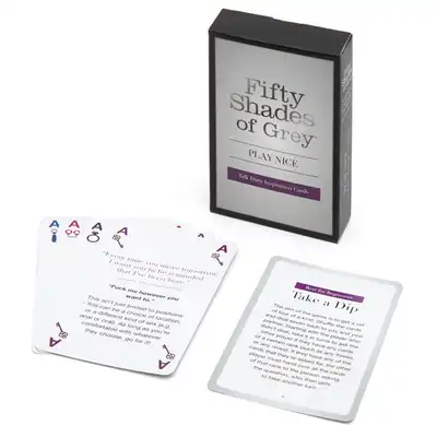 Fifty Shades of Grey - Play Nice Talk Dirty Card Game. Gra karciana dla par. 