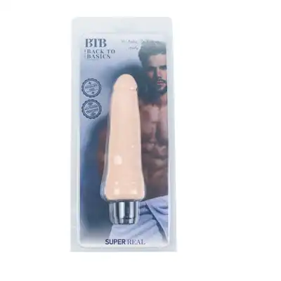 BTB REALISTIC VIBRATOR EVANDER FLESH