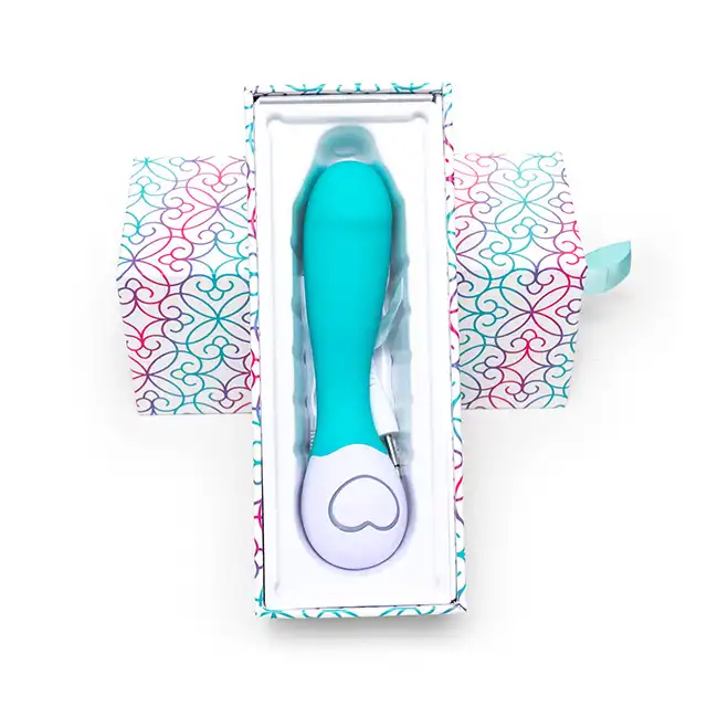 Lovelife by OhMiBod - Cuddle Mini G-Spot Vibe Turquoise. Profesjonalny mini stymulator punktu G!