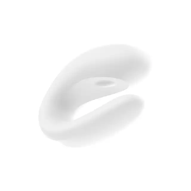 Satisfyer - Partner Vibrator White. Ultra nowoczesny biały wibrator dla par. Sterowany aplikacją. Nowość!