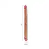 LoveToy - Slim Ultra Double Dildo. 45 cm podwójne dildo, wspólna lub podwójna penetracja! Wysokiej jakości silikon. 