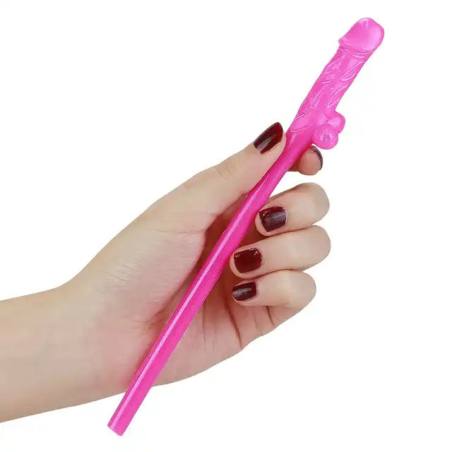 LoveToy - Willy Straw. Rurki do napojów w kształcie penisa. Zabawny prezent!