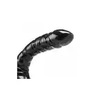 Kiotos Monstar - Tomkat Dildo. Niezwykłe, oryginalne dildo w kształcie kociego ogona. 36cm.  Wyrzeźbiona figurka kotka u podstawy. Absolutnie niezwykły produkt.