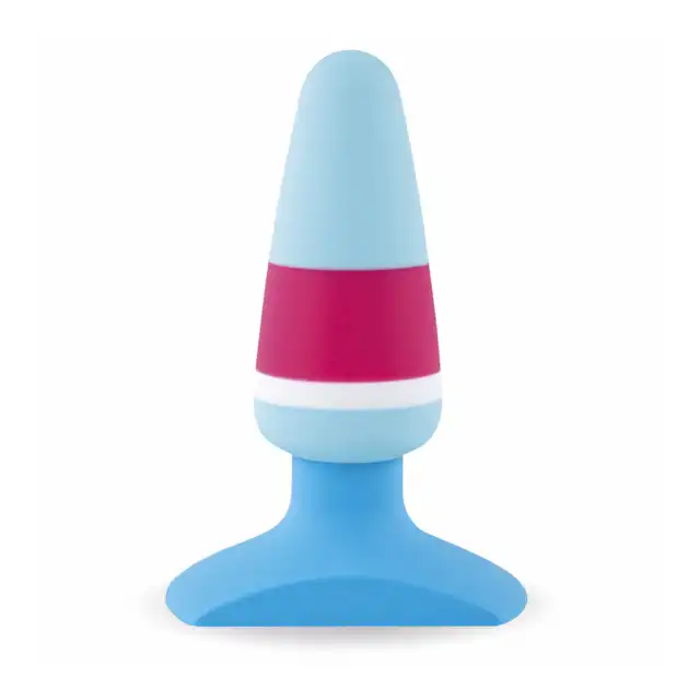 FeelzToys - Plugz Butt Plug Colors Nr. 1. Ultra miękki i przyjemny w dotyku, stymulujący plug analny. 