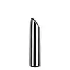 The Realm -  Silver Rechargeable Bullet. Mini wibrator 10 cm x 2 cm. Dyskretny i silny. 