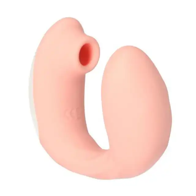 Femme Toys - Pink Wave. Elastyczny stymulator łechtaczki i wibrator. Idealny dla niej oraz dla par. 