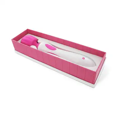 LoversPremium - XL Full Body Massager Pink. Duża magiczna różdżka do masażu ciała. Ultra wygodna w uchwycie i łatwa w obsłudze. 